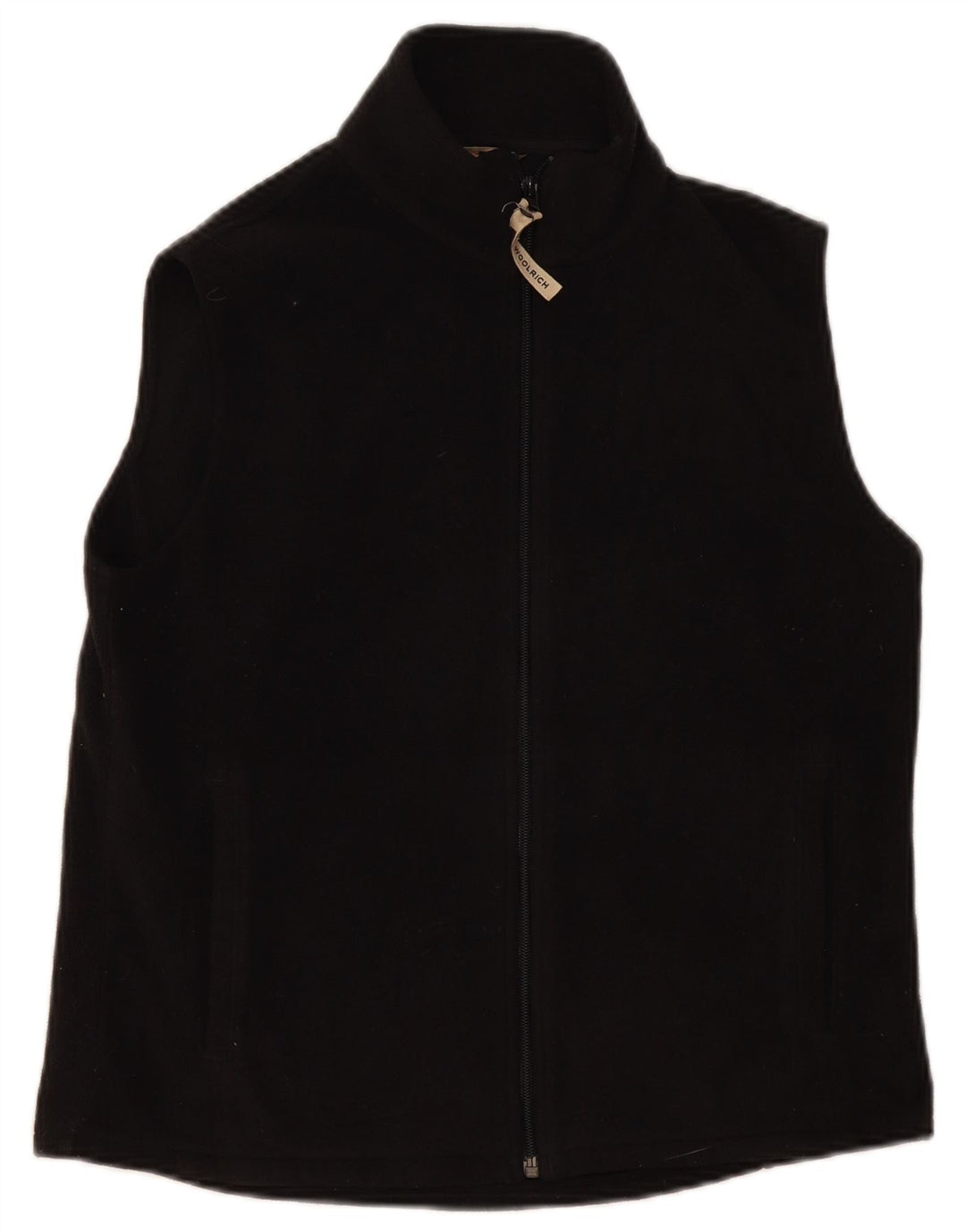 Woolrich Fleece Gilet pentru femei UK 14 Medium Black