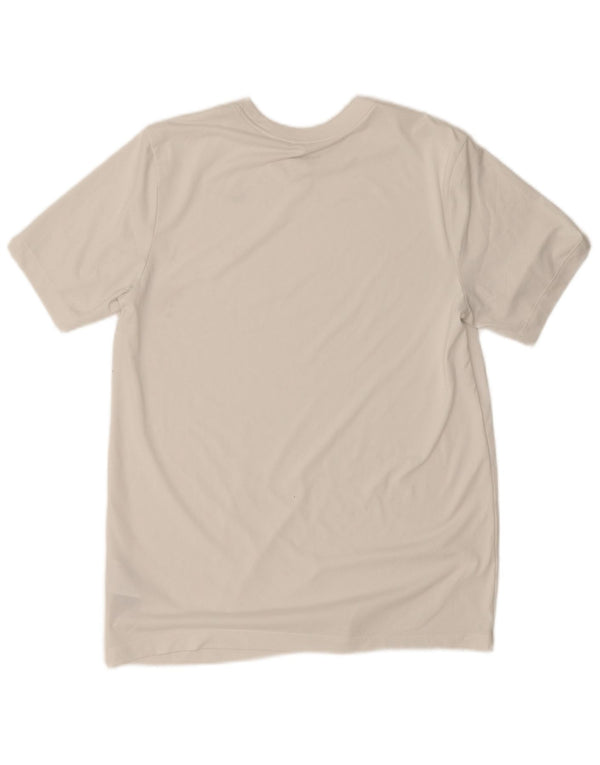 Tricou Nike Dri Fit pentru bărbați Top Medium Alb Poliester