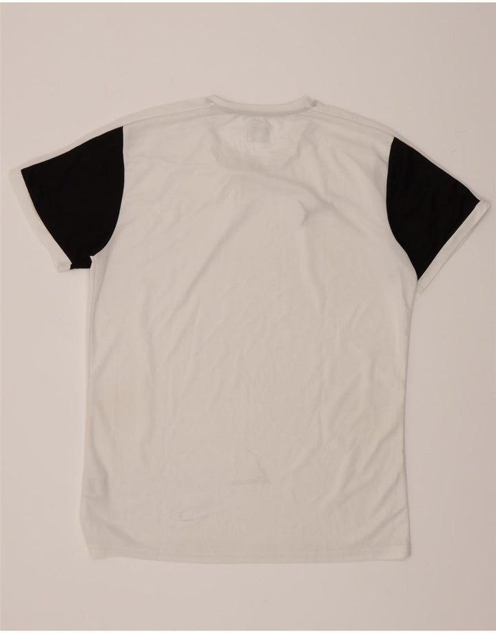 Tricou pentru bărbați Puma Top mare, alb, poliester color bloc