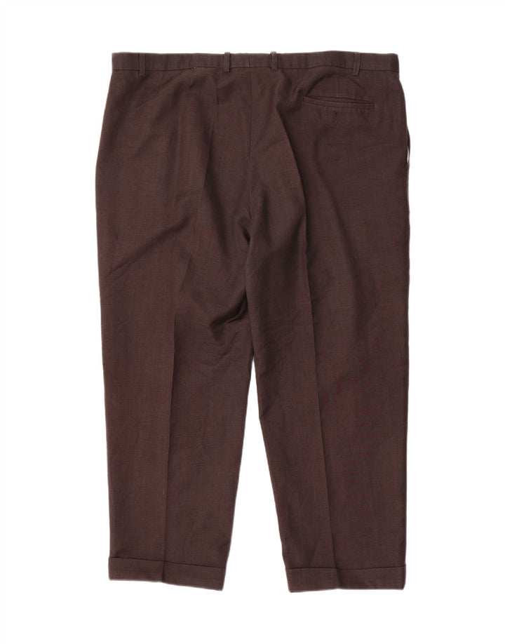 Pantaloni de costum pentru bărbați Marks & Spencer L44 L29 Gri poliester