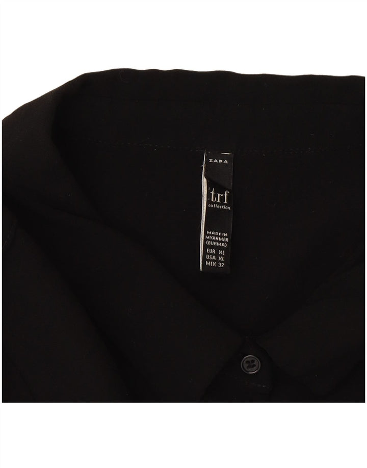Rochie Schimbată pentru Damă Zara UK 18 XL Negru