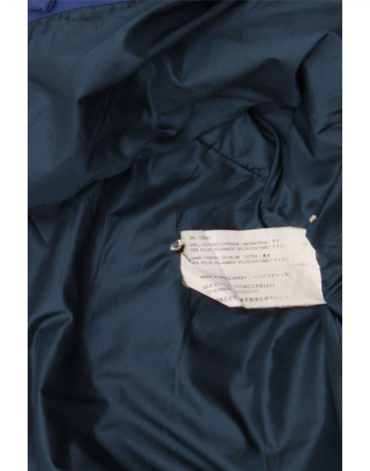 Jachetă Windbreaker pentru bărbați Woolrich UK 42 XL Albastru din poliamidă color bloc
