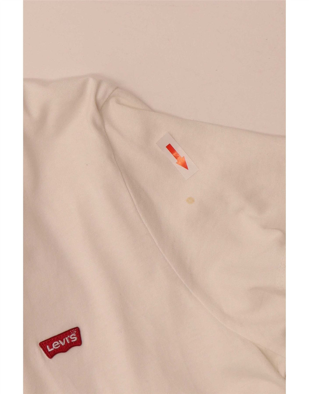Tricou pentru bărbați Levi's Top Medium White Bumbac