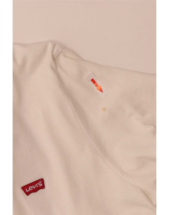 Tricou pentru bărbați Levi's Top Medium White Bumbac