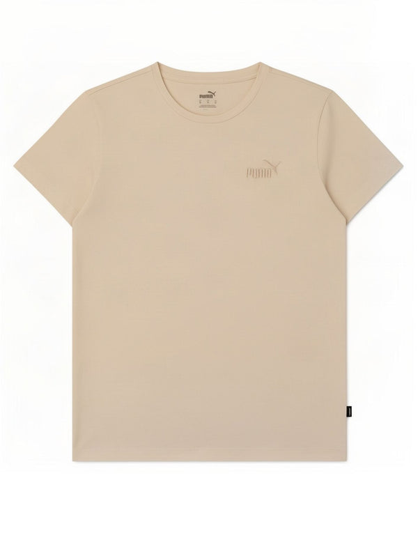 Puma Tricou Femei Top UK 12 Medium Beige Bumbac