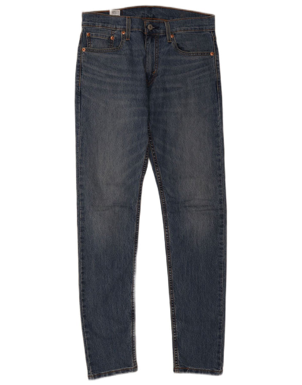 Blugi conici pentru bărbați Levi's 512 Slim Tapered W29 L32 Blue Bumbac