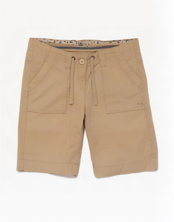 Pantaloni scurti cargo pentru femei Fat Face UK 8 Small W28 Beige Bumbac