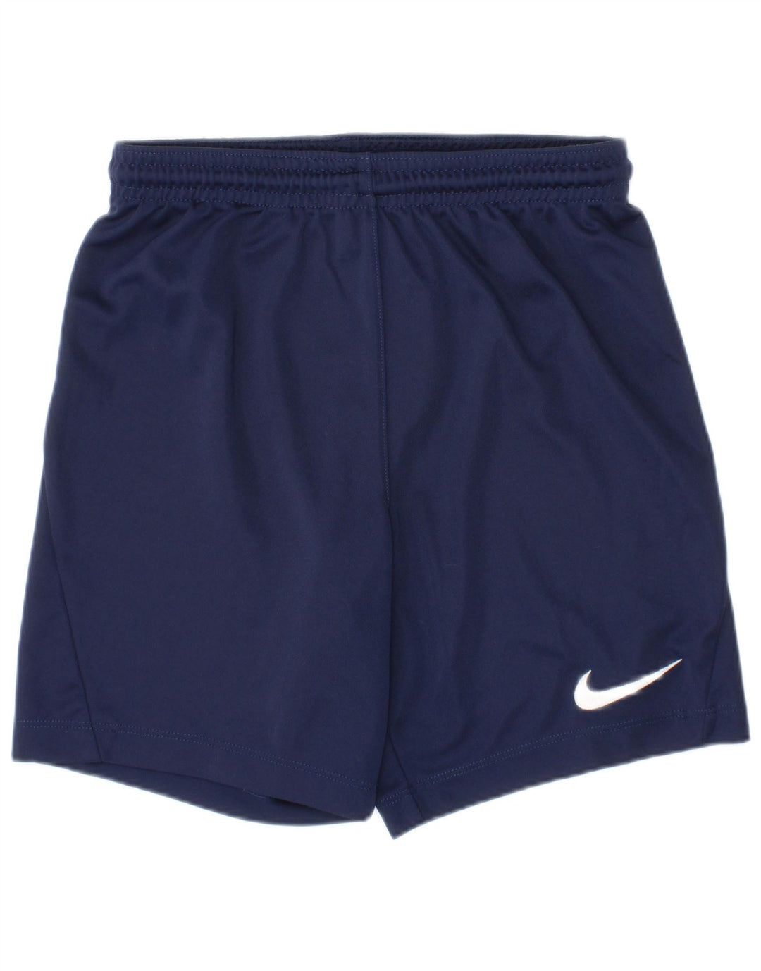 Pantaloni scurți sport Nike Dri Fit pentru băieți 8-9 ani, mici, bleumarin, poliester