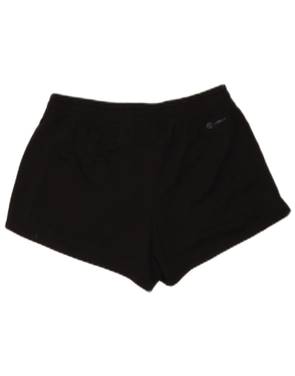 Adidas Womens Aeroready Sport Shorts UK 8/10 Small  Black Polyester