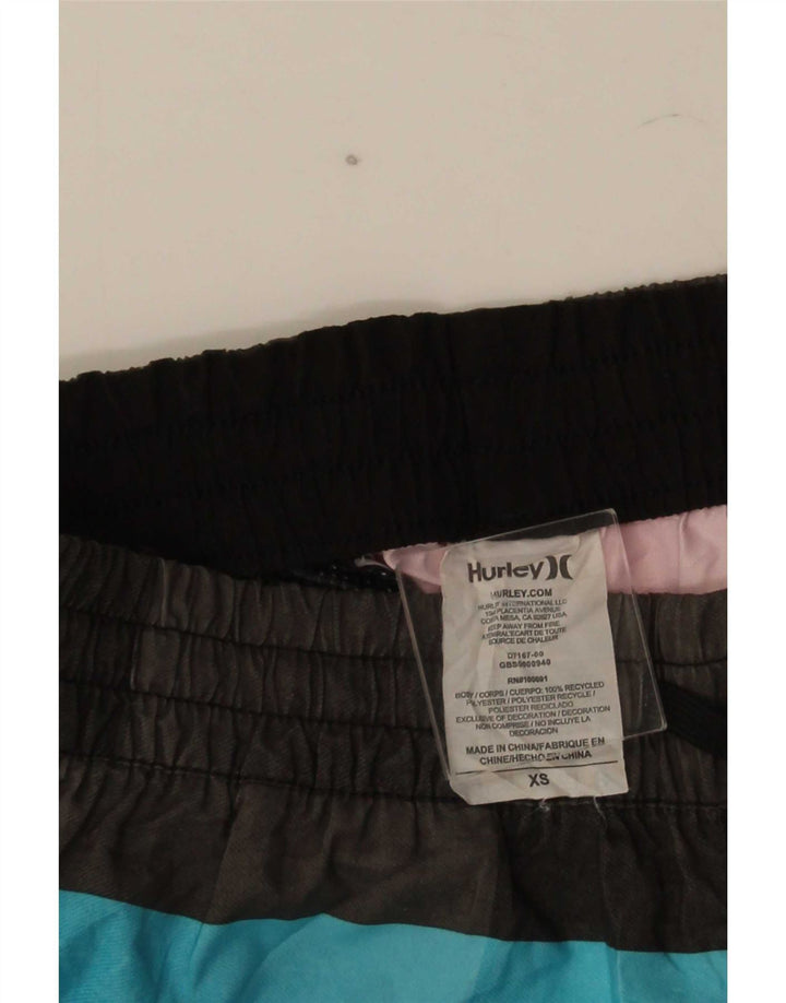 Pantaloni scurți de înot Hurley pentru bărbați XS poliester color bloc multicolor