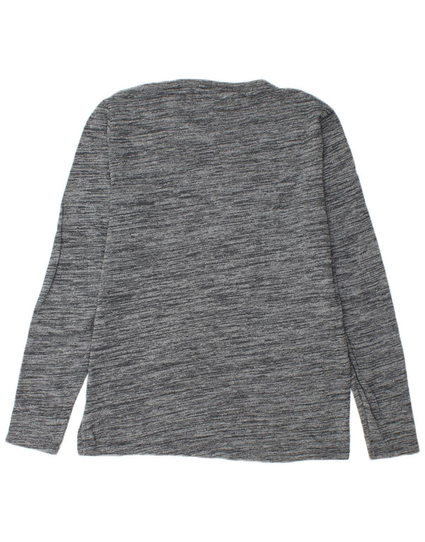 Pulover pentru bărbați Tommy Hilfiger, cu gât crew, XL, bumbac cu pete gri