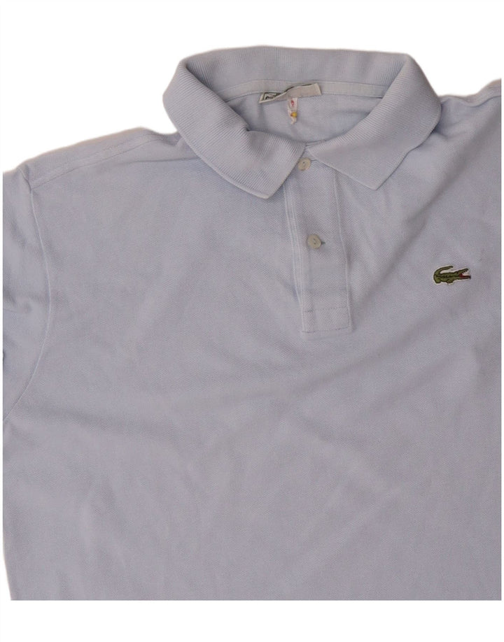 Tricou polo pentru bărbați Lacoste Mărimea 6 XL Bumbac albastru