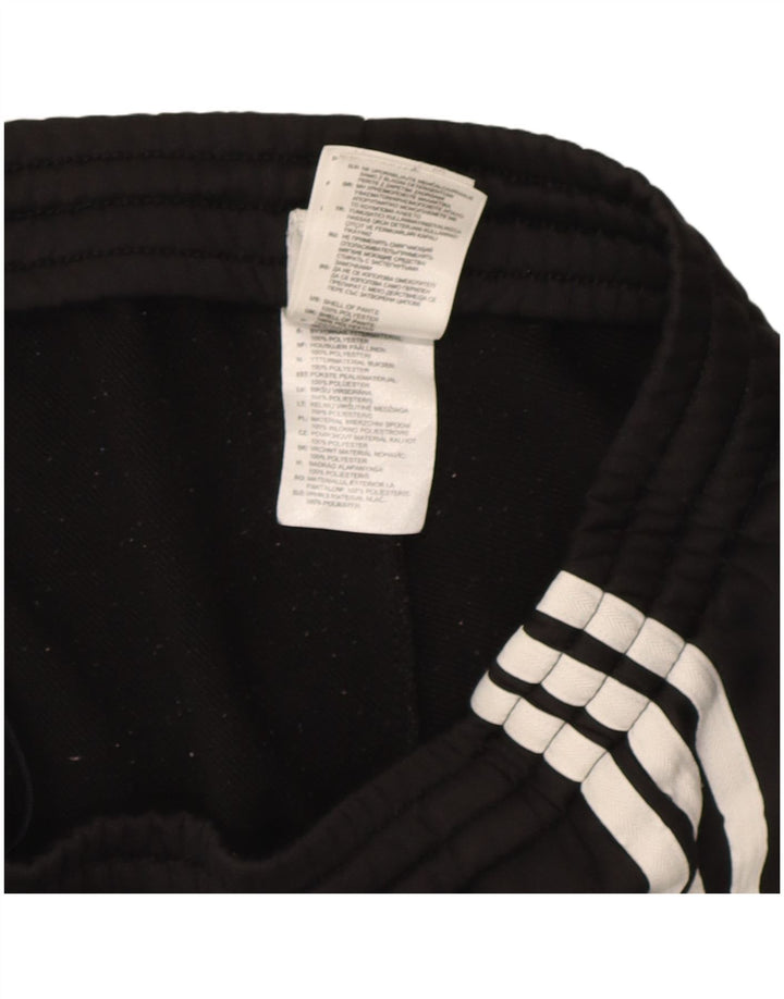 Pantaloni de trening Adidas pentru femei UK 8/10 Poliester negru mic