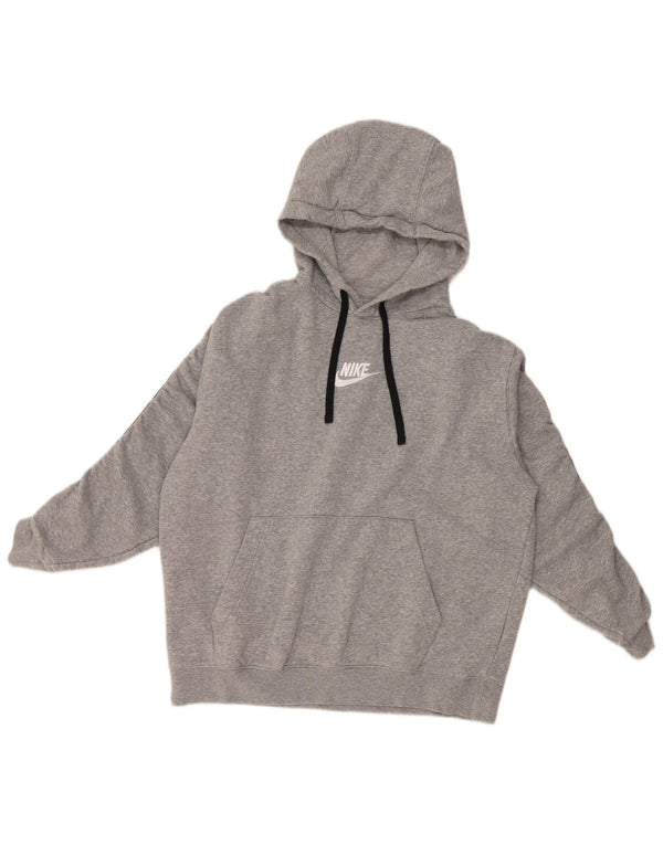 Trening complet grafic NIKE pentru femei UK 14, bumbac color bloc, gri mediu