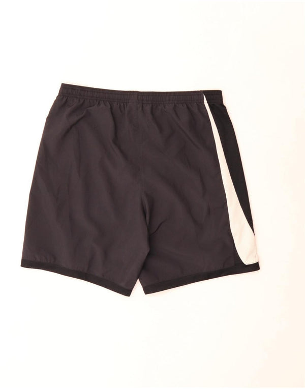 Pantaloni scurți sport pentru bărbați Nike Graphic Slim Fit, medii, negru, color block