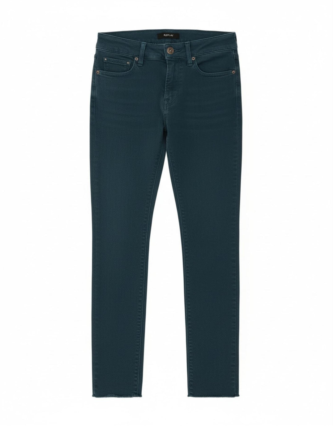 Replay Blugi Luz Slim pentru Damă L25 L27 Bumbac Albastru