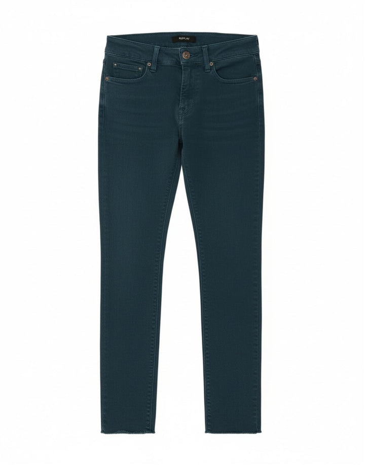 Replay Blugi Luz Slim pentru Damă L25 L27 Bumbac Albastru