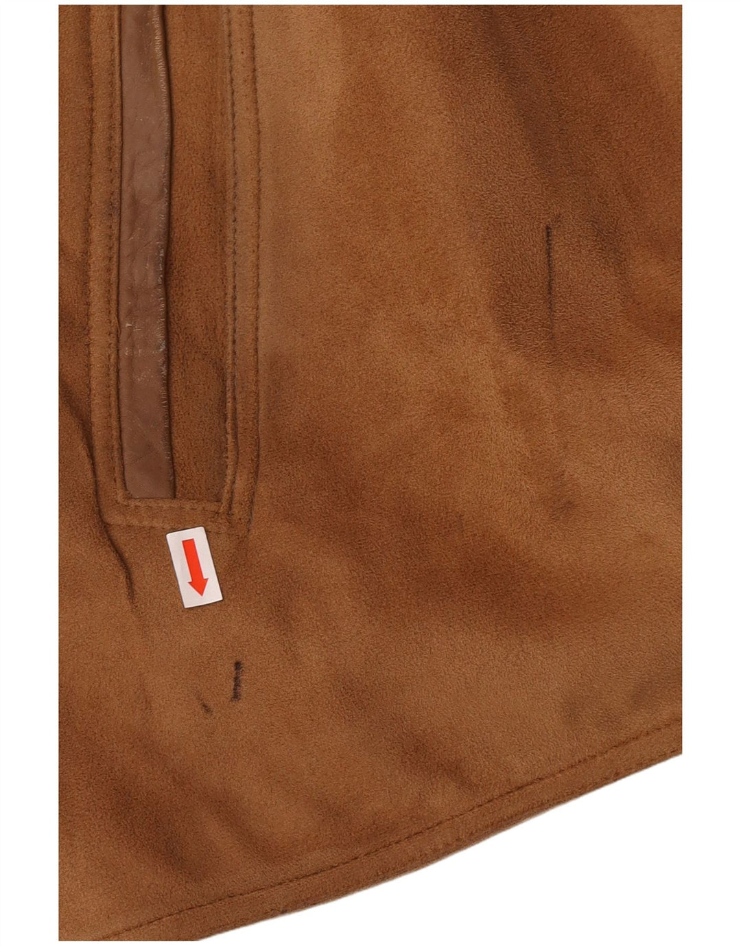 Bomber EMPORIO E.G.A pentru bărbați din piele intoarsa UK 42 XL Bej