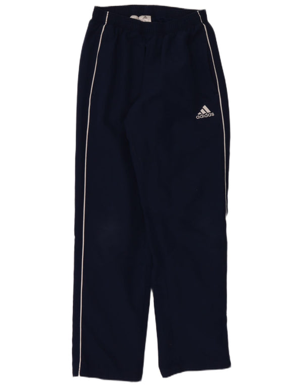 Pantaloni de trening Adidas pentru bărbați, poliester mediu albastru bleumarin