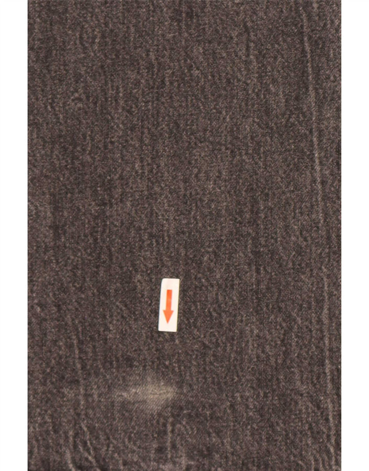 Blugi drepți pentru femei Zara EU 42 Large W32 L35 Bumbac gri