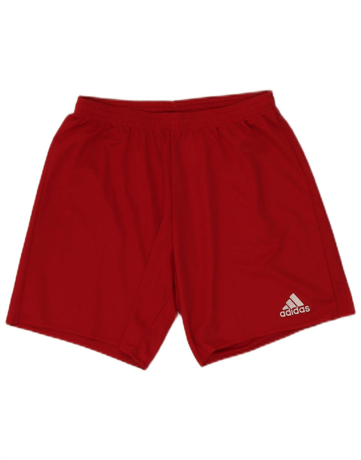 Pantaloni scurți sport Aeroready ADIDAS pentru bărbați, poliester roșu mediu