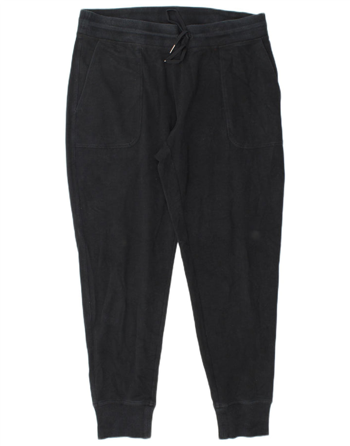 L.L.BEAN Pantaloni de trening pentru femei Joggeri UK 14 Bumbac mediu negru