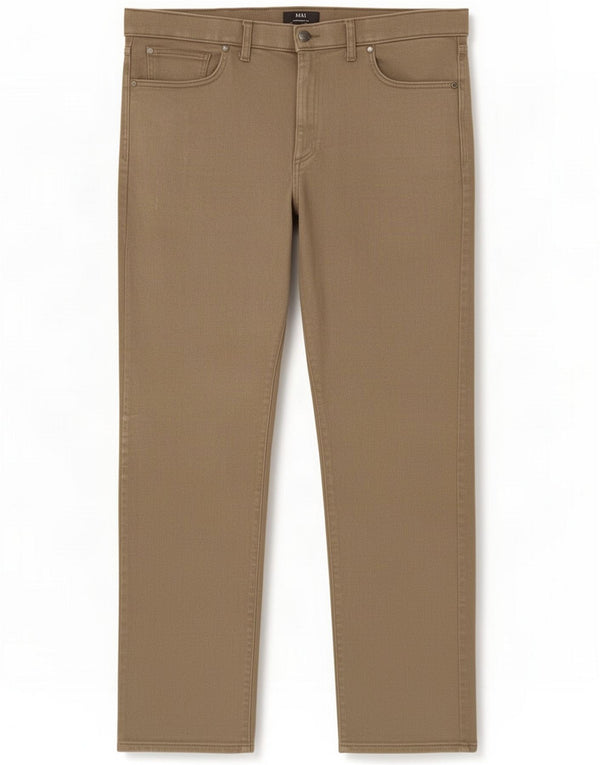 Marks & Spencer Pantaloni casual drepti pentru bărbați W40 L33 Bumbac maro