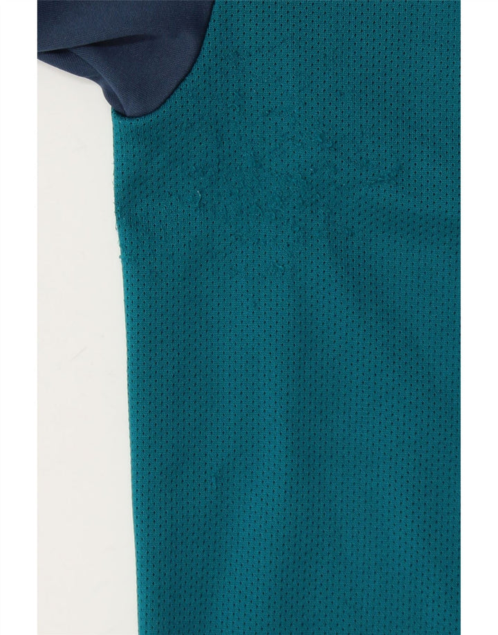 Tricou pentru bărbați PUMA Top Medium Blue Colorblock Poliester