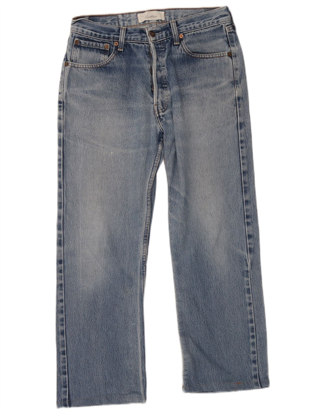 Blugi drepti pentru bărbați Levi's W30 L26 Bumbac albastru