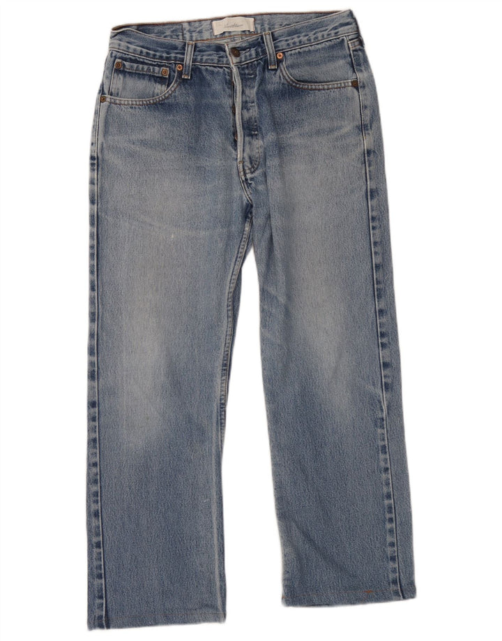 Blugi drepti pentru bărbați Levi's W30 L26 Bumbac albastru