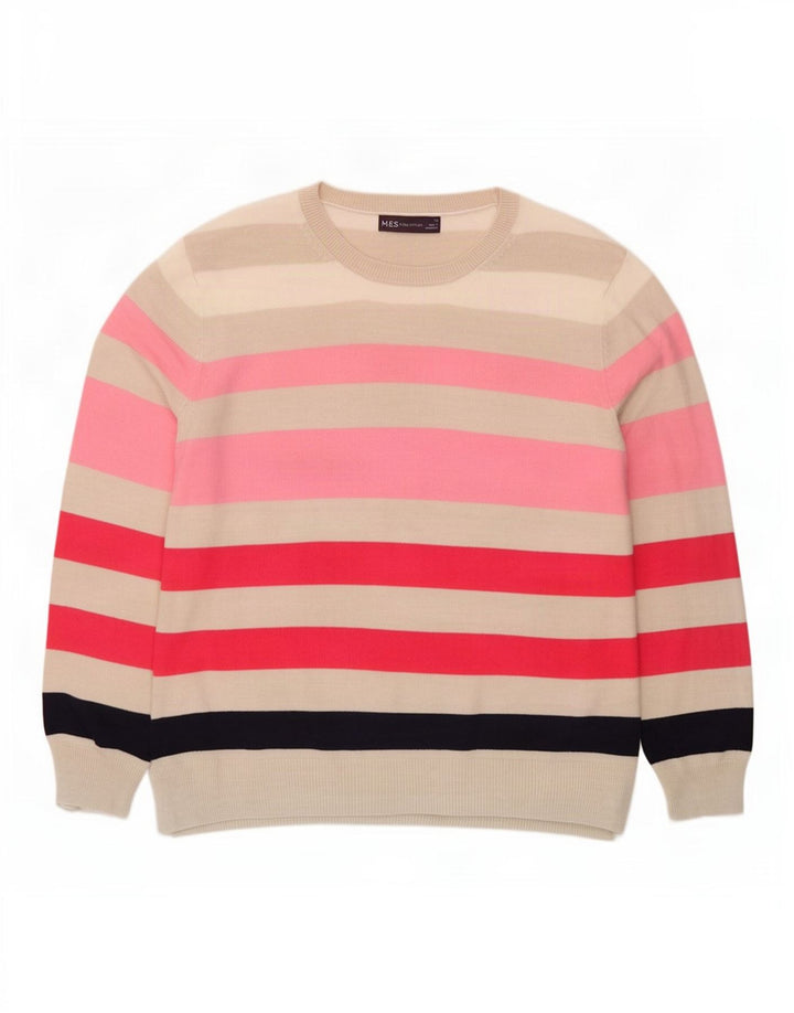Pulover pentru femei Marks & Spencer cu gât cu barca UK 14 mare, multicolor