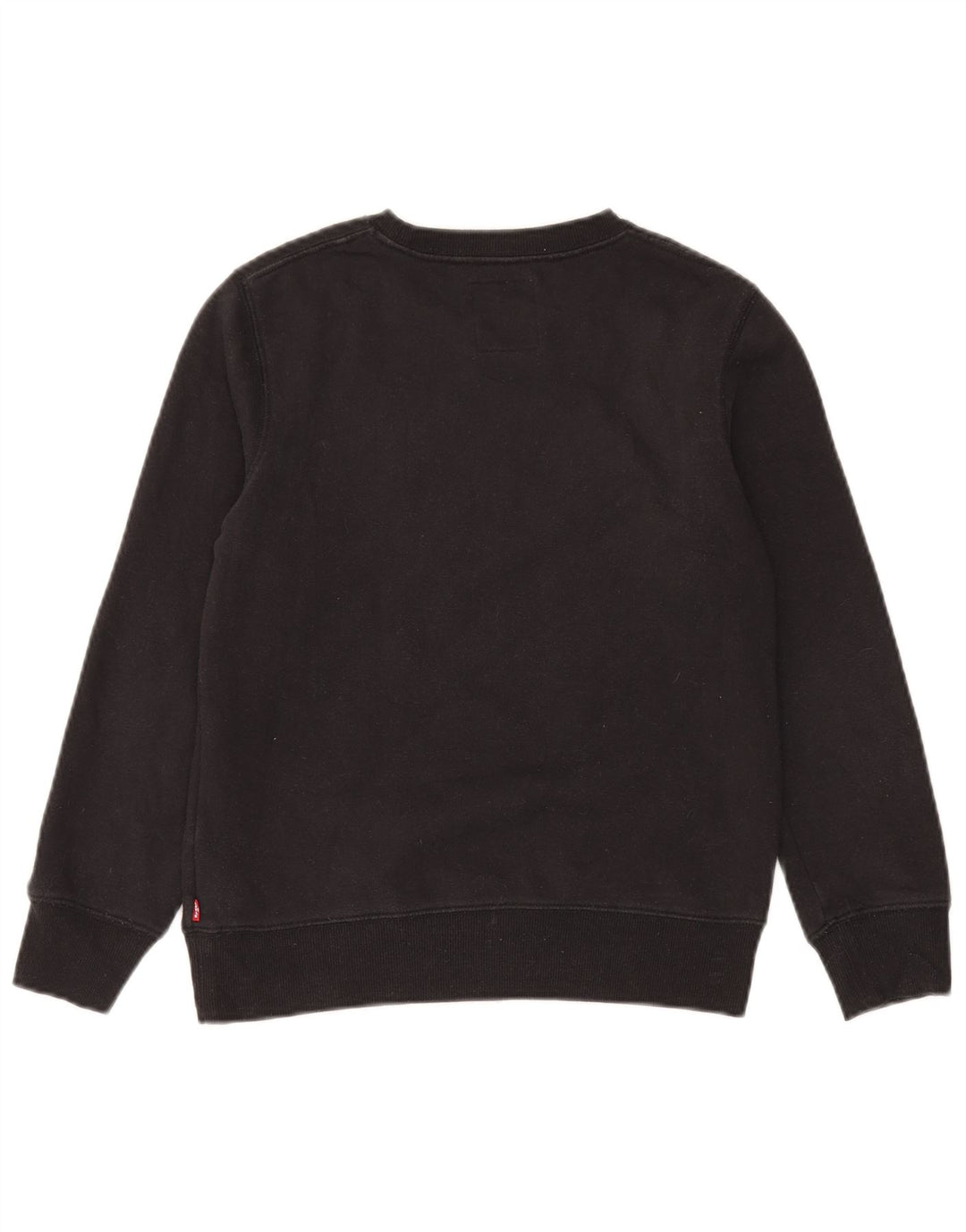 Pulover cu grafică Levi's pentru băieți, 11-12 ani, bumbac negru