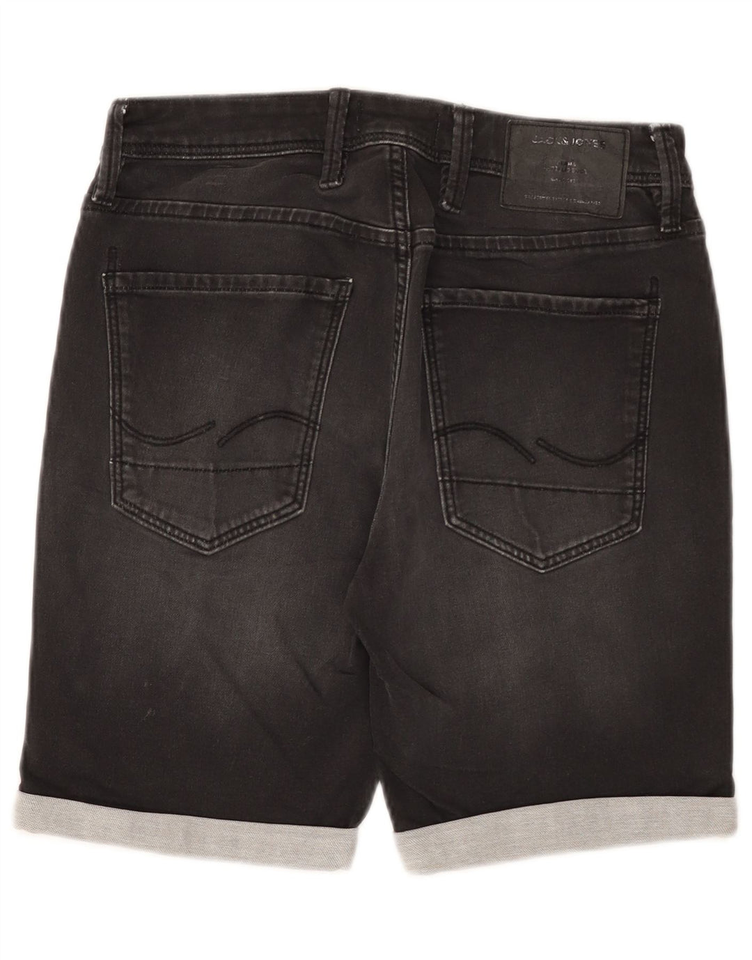 Pantaloni scurți Jack & Jones Regular Denim XS W28 bumbac gri