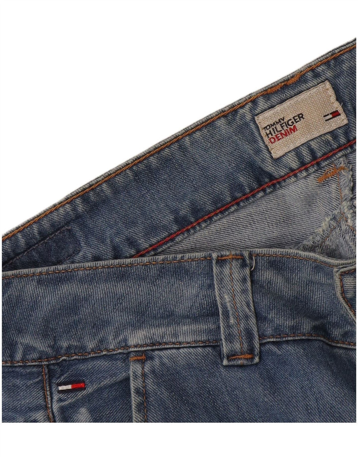 Blugi Tommy Hilfiger pentru femei cu picioare largi W32 L30 albastru