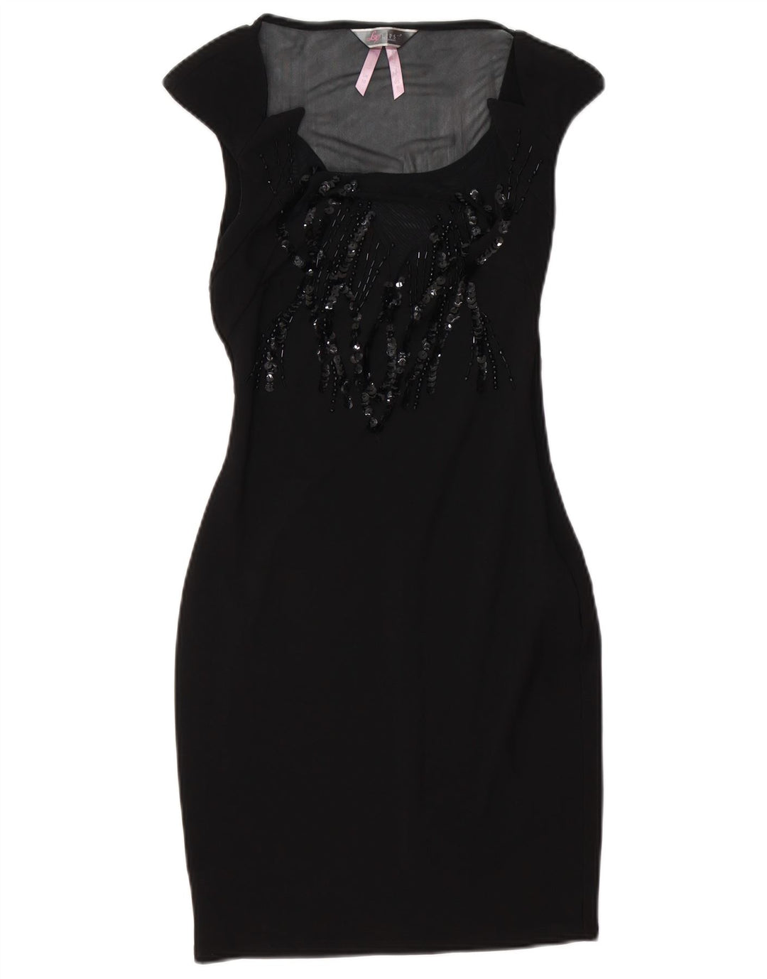 Rochie bodycon pentru femei Lipsy UK 10 Poliester negru mic