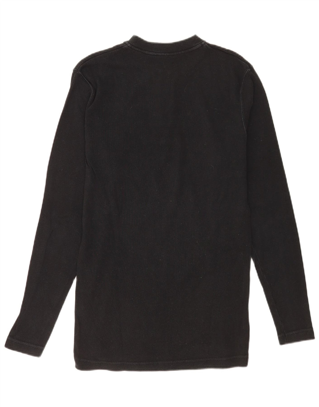 Top pentru bărbați Wrangler cu mânecă lungă, mare, negru, bumbac