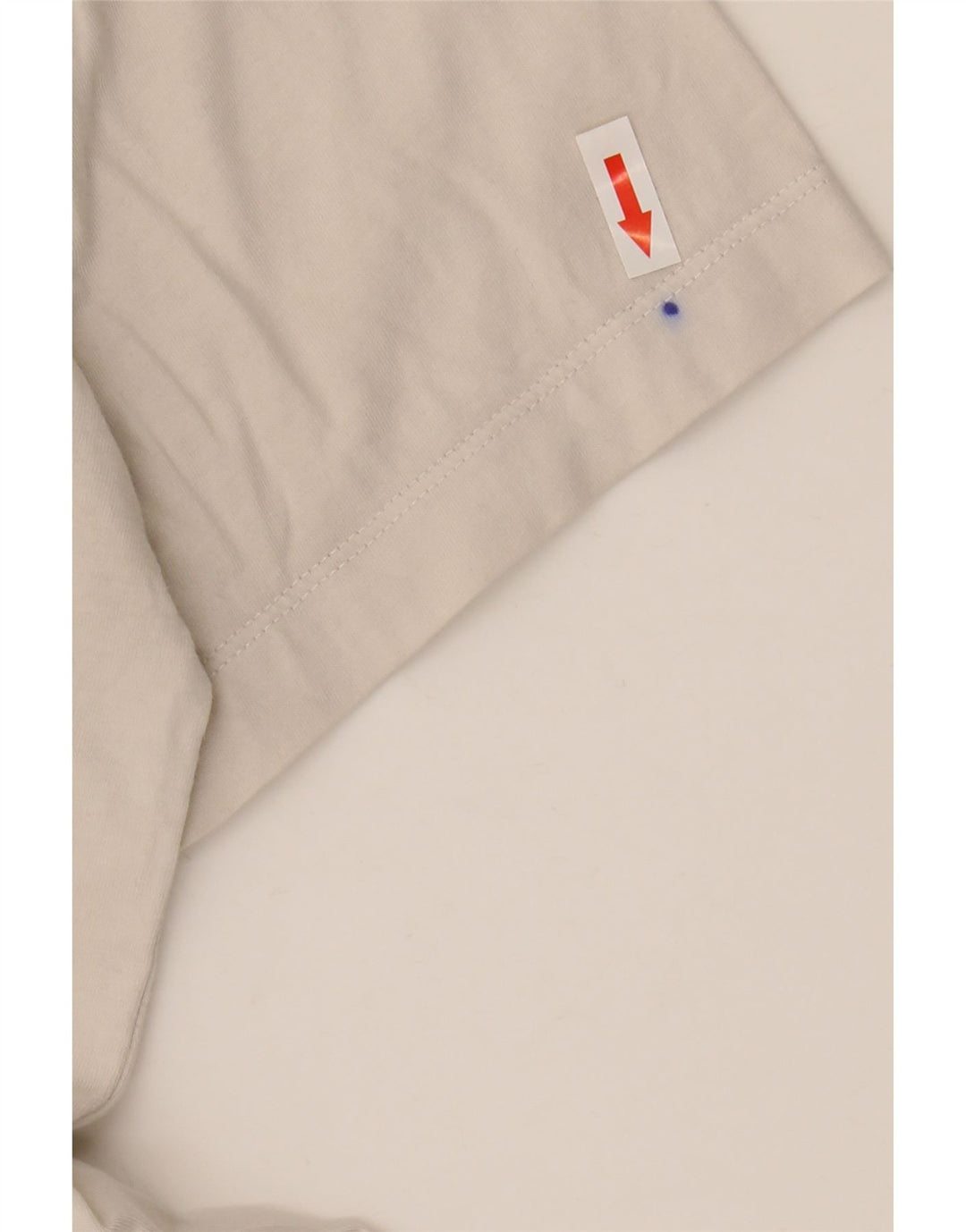 Tricou Nike pentru bărbați, cu croiala lejeră, top mediu din bumbac alb