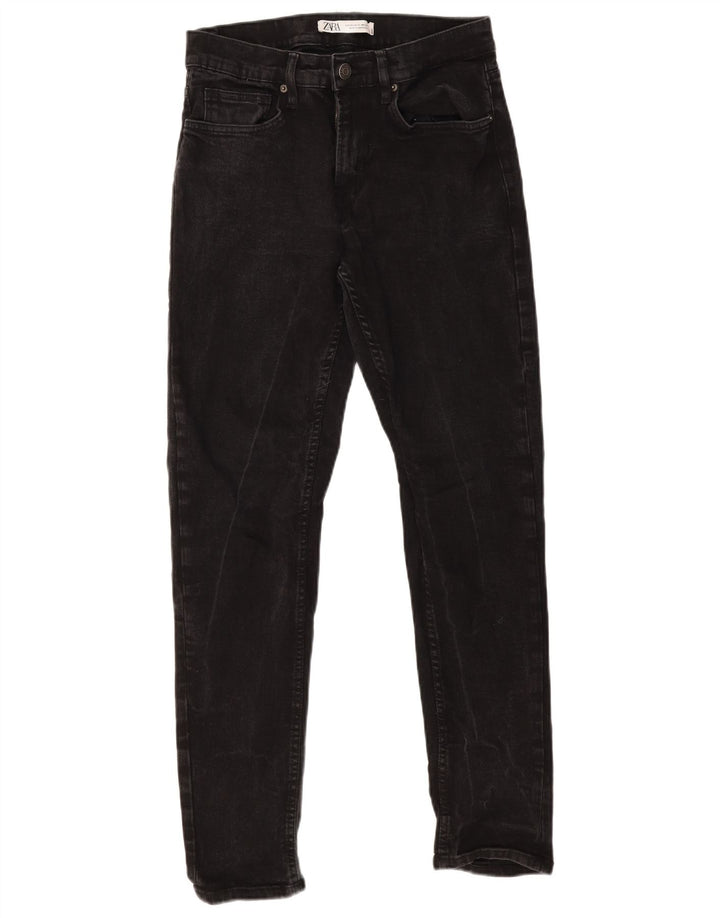 Blugi skinny pentru bărbați Zara EU 40 Medium W31 L30 Negri