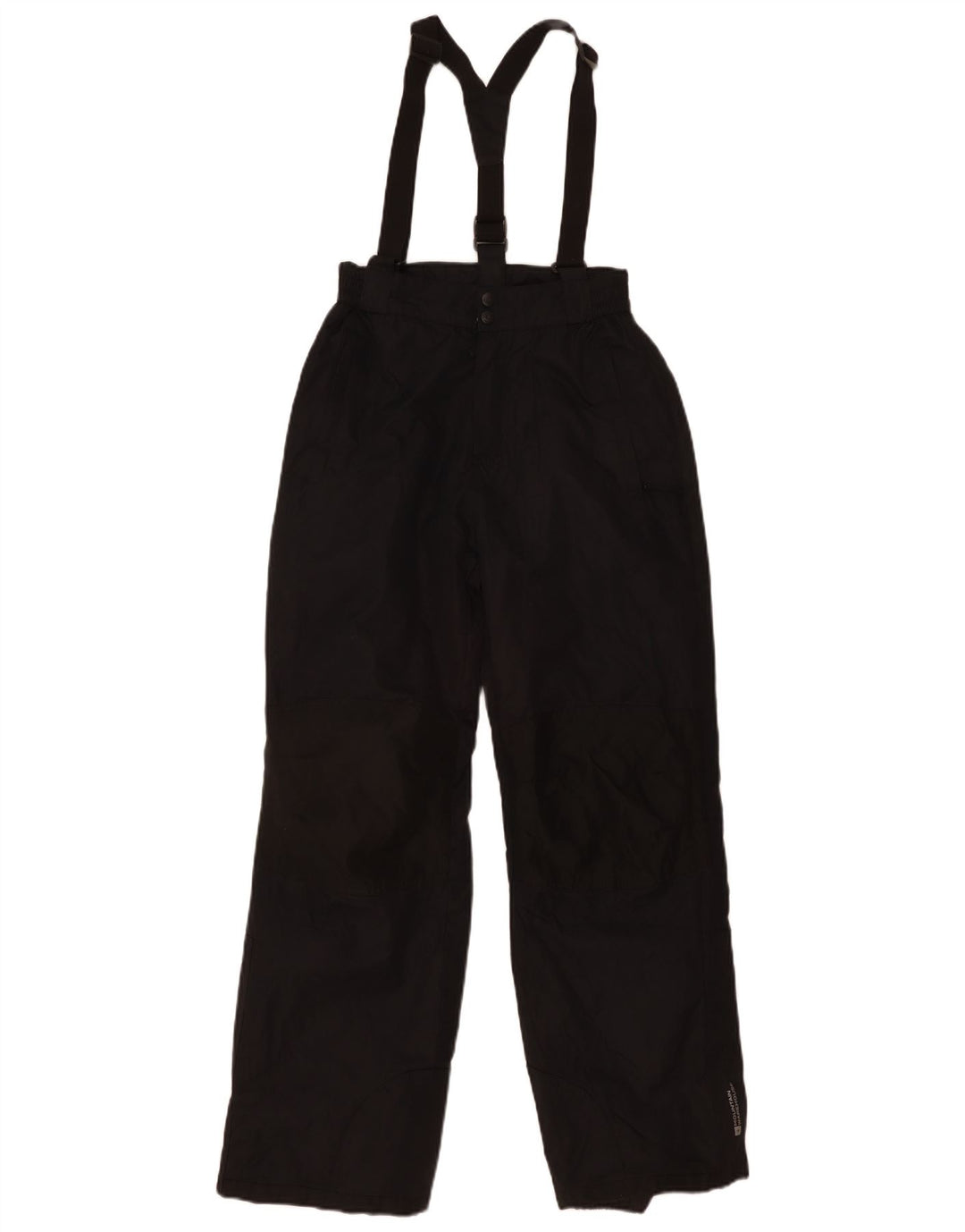 Mountain Warehouse Băieți Salopete Pantaloni Schi 12-13 Ani Poliester Negru