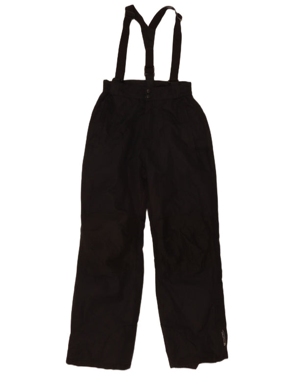 Mountain Warehouse Băieți Salopete Pantaloni Schi 12-13 Ani Poliester Negru