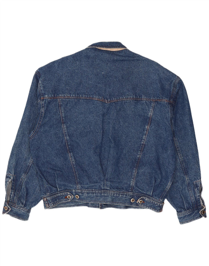Jachetă de blugi vintage pentru bărbați UK 40 Large Blue
