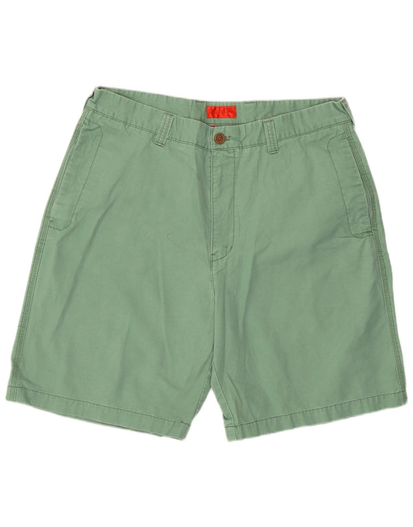 Pantaloni scurți chino pentru bărbați Izod W36 XL, bumbac verde