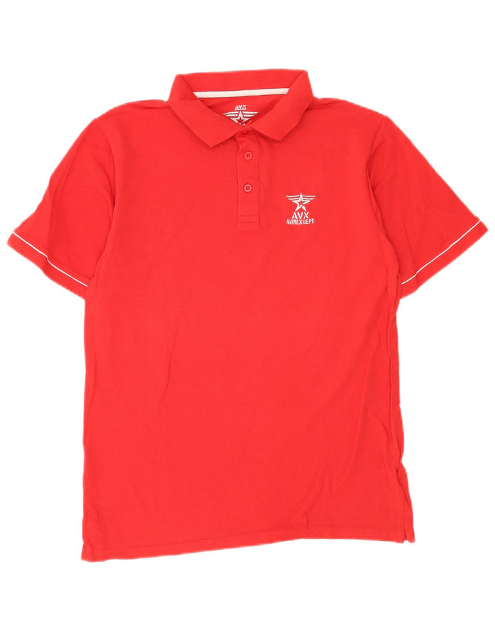 Avirex Tricou Polo XL Bumbac Roșu