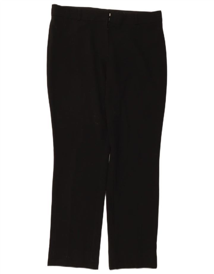 Pantaloni chino subțiri pentru femei Marks & Spencer UK 12 Medium W32 L29 Negru