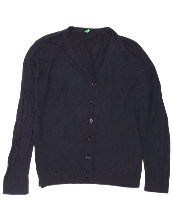 Pulover cardigan pentru bărbați Benetton Mic Bleumarin