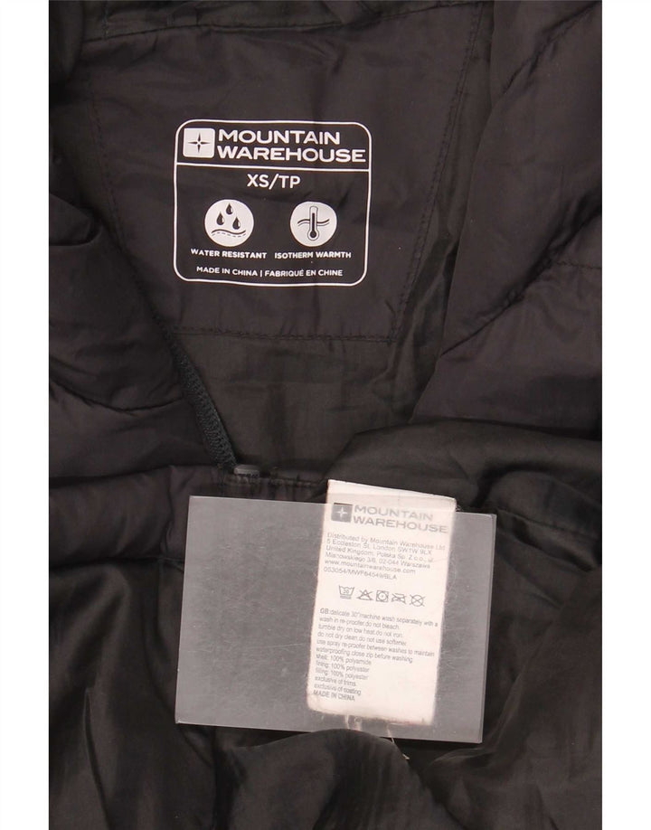 Jachetă căptușită cu glugă pentru bărbați Mountain Warehouse UK 34 XS Poliamidă neagră