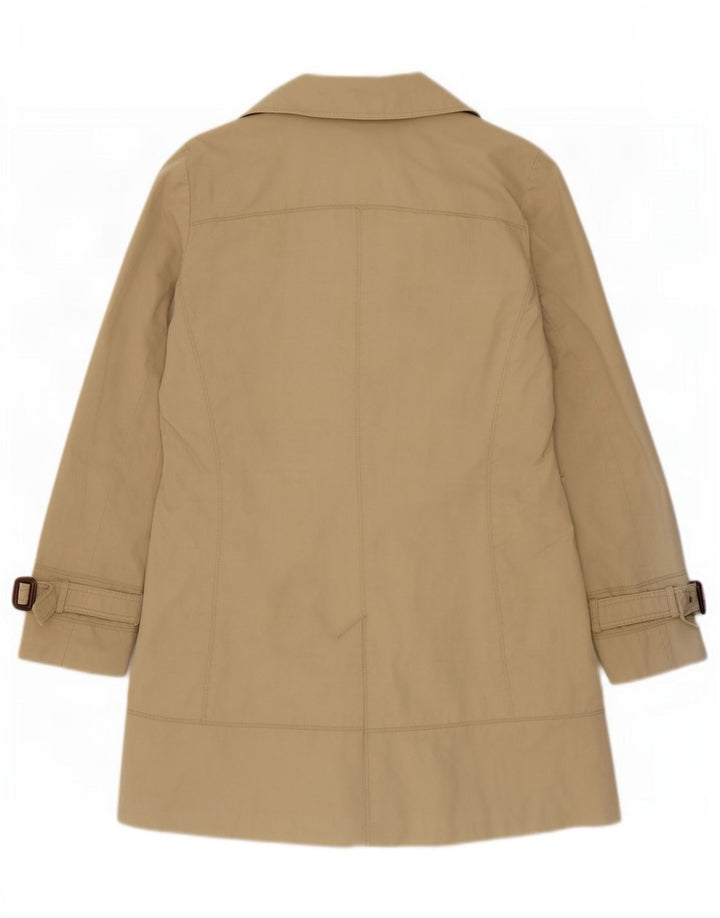 Trench pentru femei Zara UK 16 mare, bej, bumbac