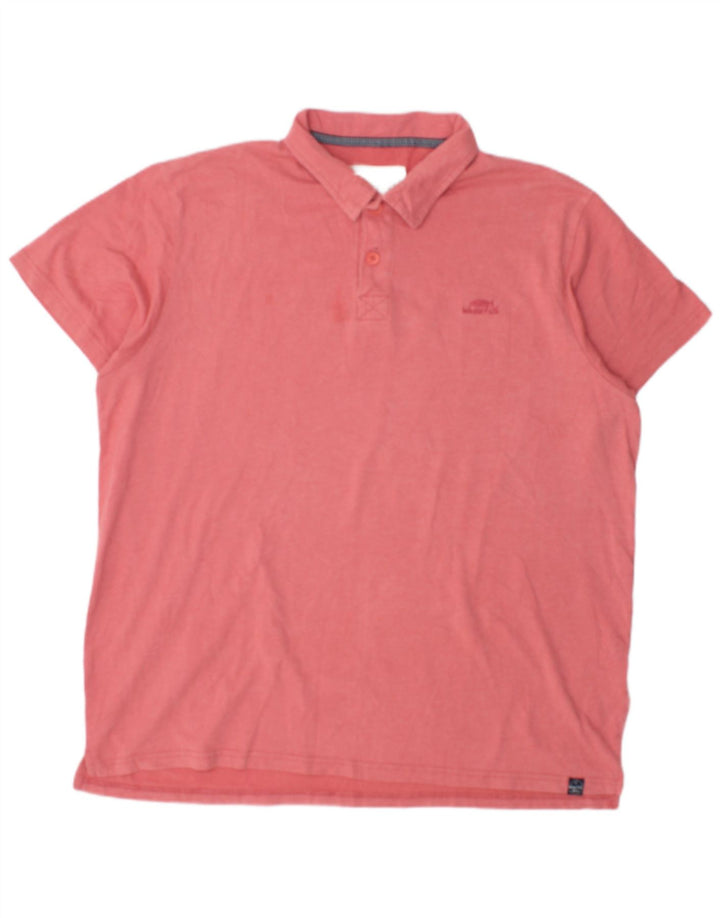 WEIRD FISH tricou polo pentru bărbați XL bumbac roz