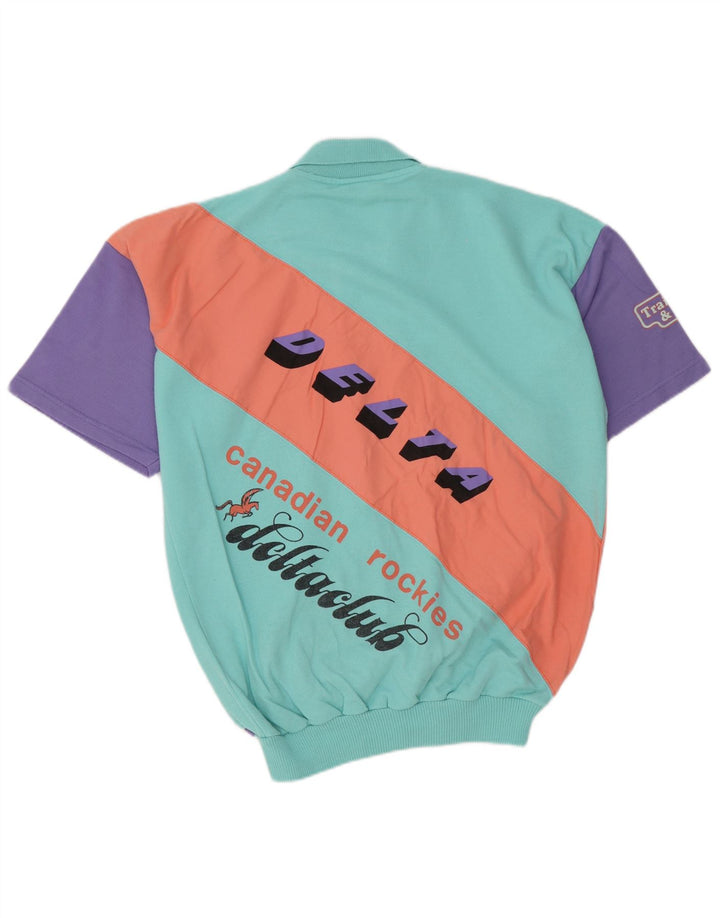Pulover cu grafică vintage pentru bărbați, mare, multicolor