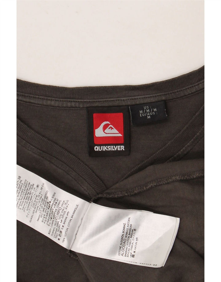 QUIKSILVER Tricou pentru bărbați Top din bumbac maro mediu